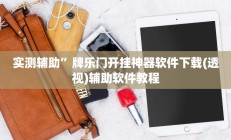 实测辅助“四海互娱有挂没有”(原来确实是有挂)