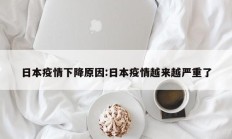 日本疫情下降原因：日本疫情越来越严重了