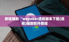 实测辅助”博乐填大坑开挂神器软件下载(透视)辅助软件教程