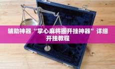 辅助神器“掌心麻将圈开挂神器”详细开挂教程