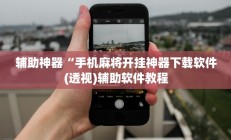 开挂辅助工具“微乐贵州麻将万能开挂器”其实确实有挂