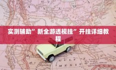 实测辅助”新全游透视挂”开挂详细教程