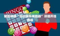 辅助神器“旺旺娱乐辅助器”详细开挂教程