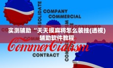 实测辅助“天天摸麻将怎么装挂(透视)辅助软件教程