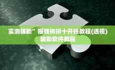 实测辅助”摇钱树拼十开挂教程(透视)辅助软件教程