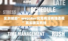 实测辅助”wepoker究竟有没有挂透视”其实确实有挂