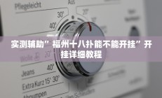 实测辅助”天天仙桃麻将到底有没有挂”详细开挂教程