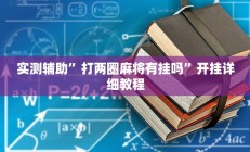 实测辅助”Winner怎么开挂”开挂详细教程