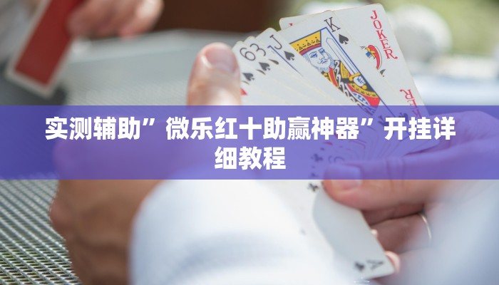 实测辅助”微乐红十助赢神器”开挂详细教程
