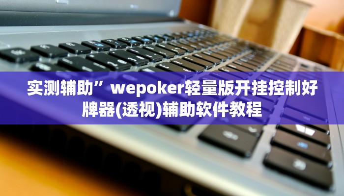 实测辅助”wepoker轻量版开挂控制好牌器(透视)辅助软件教程