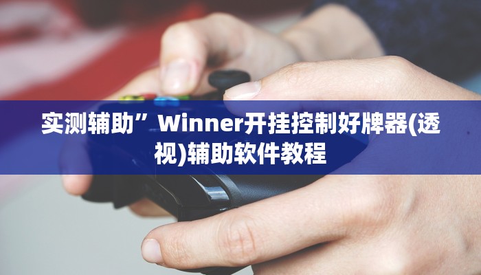 实测辅助”Winner开挂控制好牌器(透视)辅助软件教程