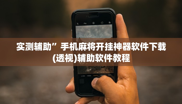 实测辅助”大赢家跑得快通用挂”开挂详细教程