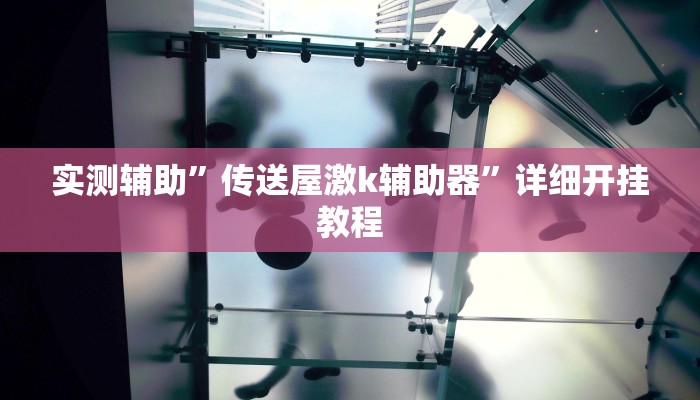 实测辅助”传送屋激k辅助器”详细开挂教程