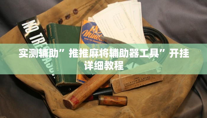 实测辅助”推推麻将辅助器工具”开挂详细教程