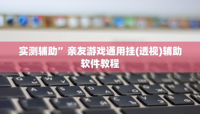 实测辅助”微乐亲友房辅助开挂(透视)辅助软件教程