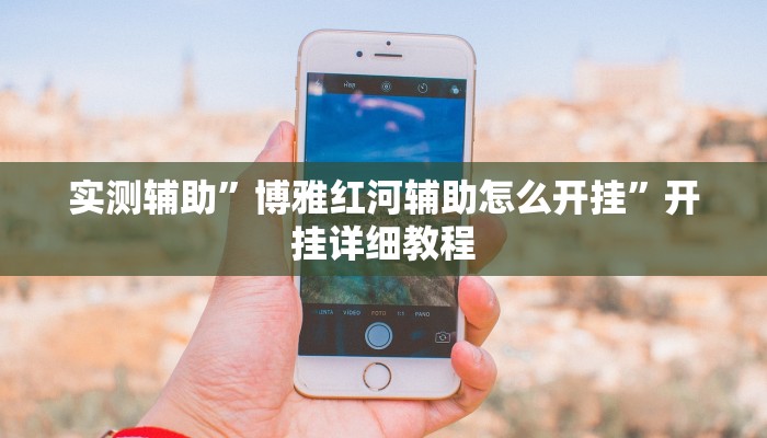 实测辅助”博雅红河辅助怎么开挂”开挂详细教程