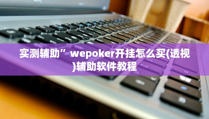 实测辅助”wepoker开挂怎么买(透视)辅助软件教程