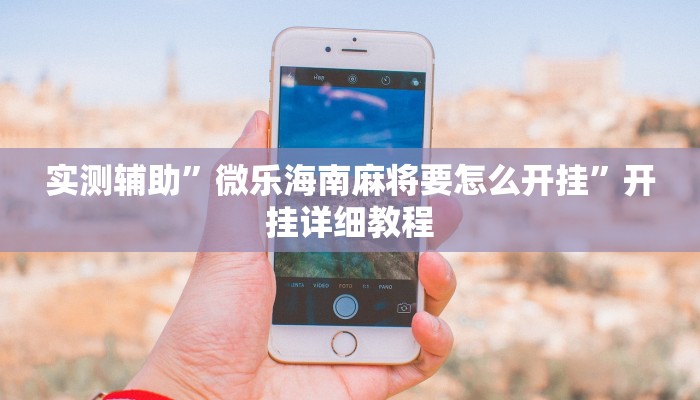实测辅助”来来拼十通用挂(透视)辅助软件教程