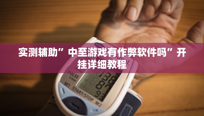 实测辅助”中至游戏有作弊软件吗”开挂详细教程