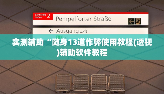 实测辅助“随身13道作弊使用教程(透视)辅助软件教程